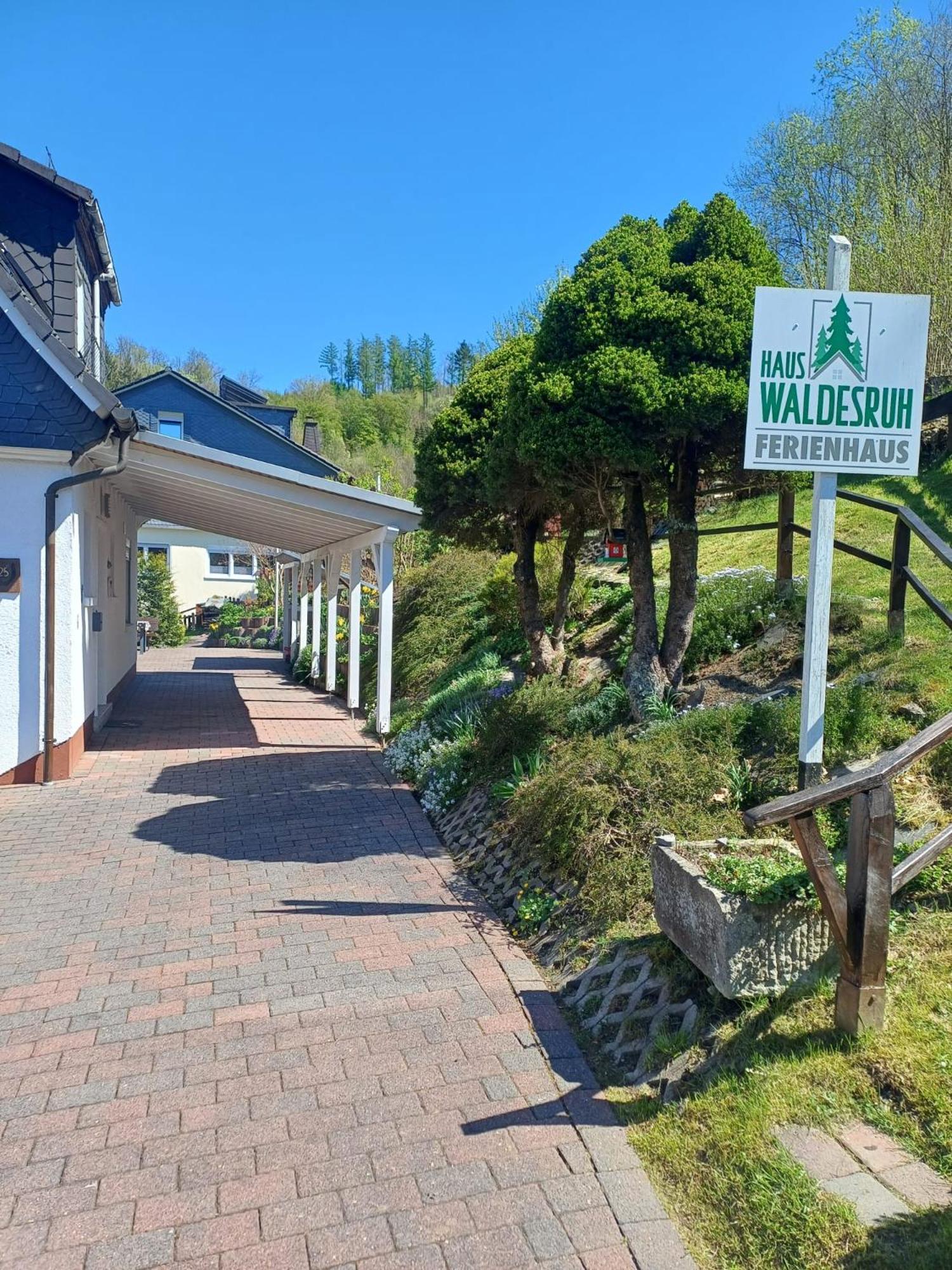 Haus Waldesruh Villa Lennestadt Exteriör bild