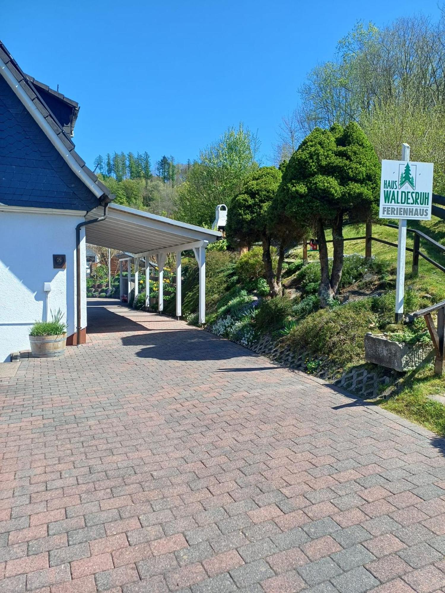 Haus Waldesruh Villa Lennestadt Exteriör bild